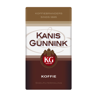 Kanis en Gunnink koffie snelfiltermaling packshot