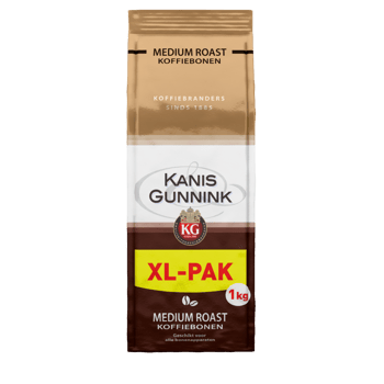 Kanis en Gunnink koffiebonen medium roast packshot