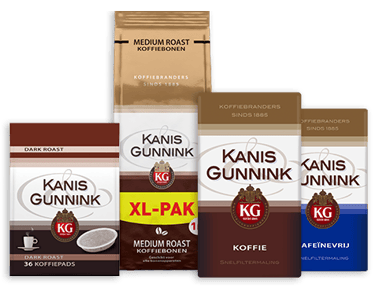 Kanis en Gunnink producten naast elkaar