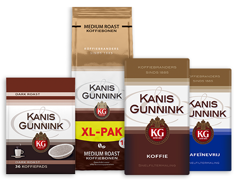 Kanis en Gunnink producten naast elkaar