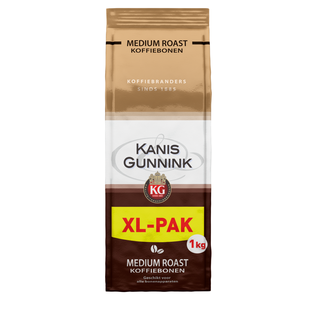 Kanis en Gunnink koffiebonen medium roast packshot